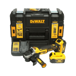 Polizor unghiular cu 2 acumulatori DeWalt DCG405P2-QW