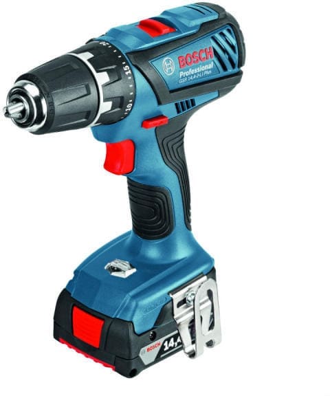 Mașină de găurit și înșurubat Bosch GSR 14.4-2-LI cu 3 acumulatori 1.5 Ah + Lboxx Masina de gaurit si insurubat Bosch GSR autofiletanta bormasina surubelnita cu acumulatori