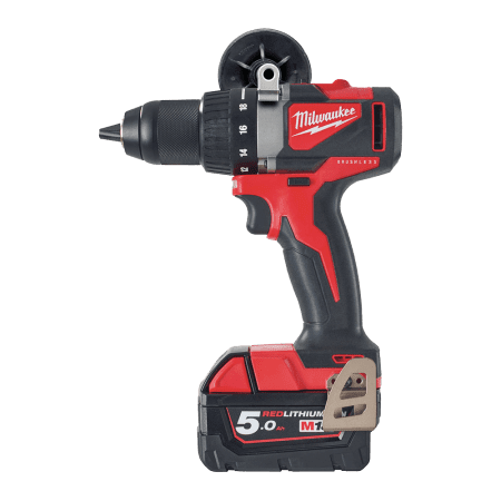 Masina de gaurit/infiletat cu 2 acumulatori Milwaukee M18 BLDD2-502X autofiletanta bormasina surubelnita cu acumulator