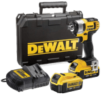 Mașină de înșurubat cu impact cu 2 acumulatori DeWalt DCF880M2