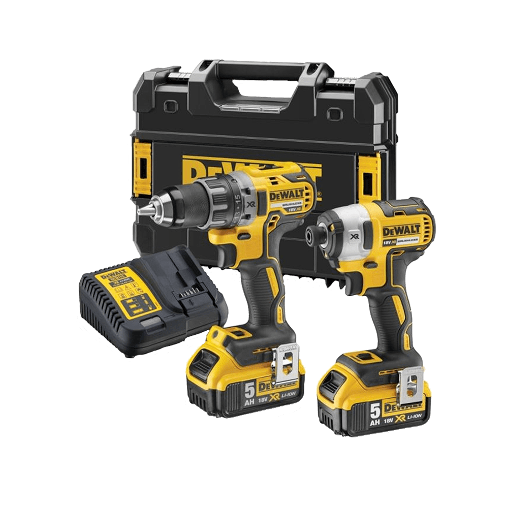 Set 2 masini de gaurit cu acumulatori Dewalt DCK268P2T Set 2 masini de gaurit cu acumulatori Dewalt DCK268P2T