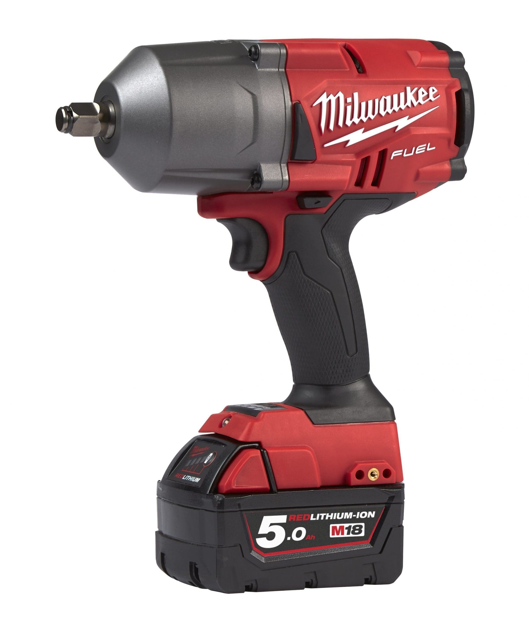 Masina de insurubat cu impact cu 2 acumulatori Milwaukee M18 FHIWF12-502X Masina de insurubat cu impact cu 2 acumulatori Milwaukee M18 FHIWF12-502X