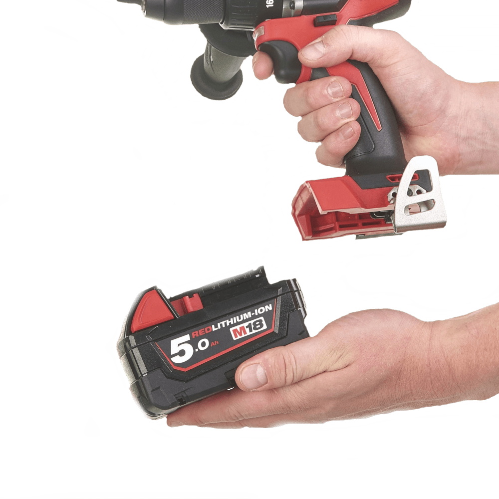 Masina de gaurit/infiletat cu 2 acumulatori Milwaukee M18 BLDD2-502X Masina de gaurit/infiletat cu 2 acumulatori Milwaukee M18 BLDD2-502X