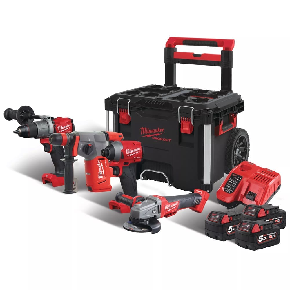 Set scule cu acumulator Milwaukee M18FPP4B-503 Set scule cu acumulator Milwaukee M18FPP4B-503