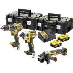 Set 3 scule DeWalt DCK384P2T