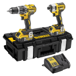 Set 2 masini de gaurit cu acumulatori DeWalt DCK266P2