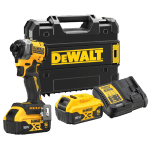 Masina de insurubat cu impact cu 2 acumulatori DeWalt DCF850P2T