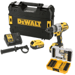 Masina de gaurit si infiletat cu 2 acumulatori DeWalt DCD991P2DT