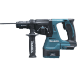 Set de 3 scule cu 2 acumulatori Makita DLX3154TX1