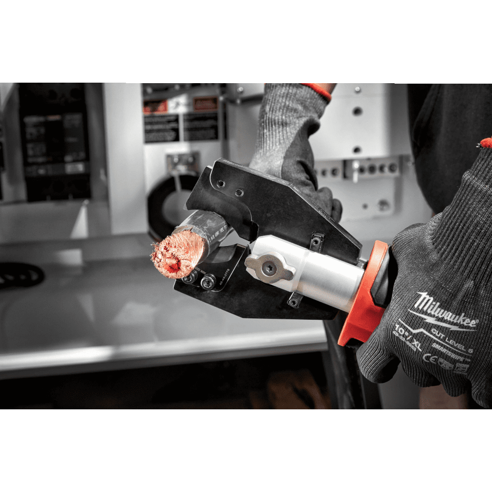 Taietor de cabluri hidraulic fara acumulatori Milwaukee M18 ONEHCC-0C CU-AL SET Taietor de cabluri hidraulic fara acumulatori Milwaukee M18 ONEHCC-0C CU-AL SET