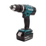 Masina de gaurit si insurubat cu percutie cu 1 acumulator Makita DHP453RFX8