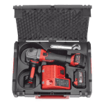 Polizor unghiular cu 2 acumulatori Milwaukee M18 CAG125X-502X