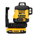 Nivela laser cu linii cu 1 acumulator DeWalt DCLE34031D1