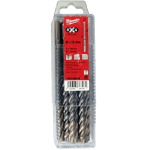 Set 10 Burghie Milwaukee SDS-PLUS Mx4 Ø12x100x160mm