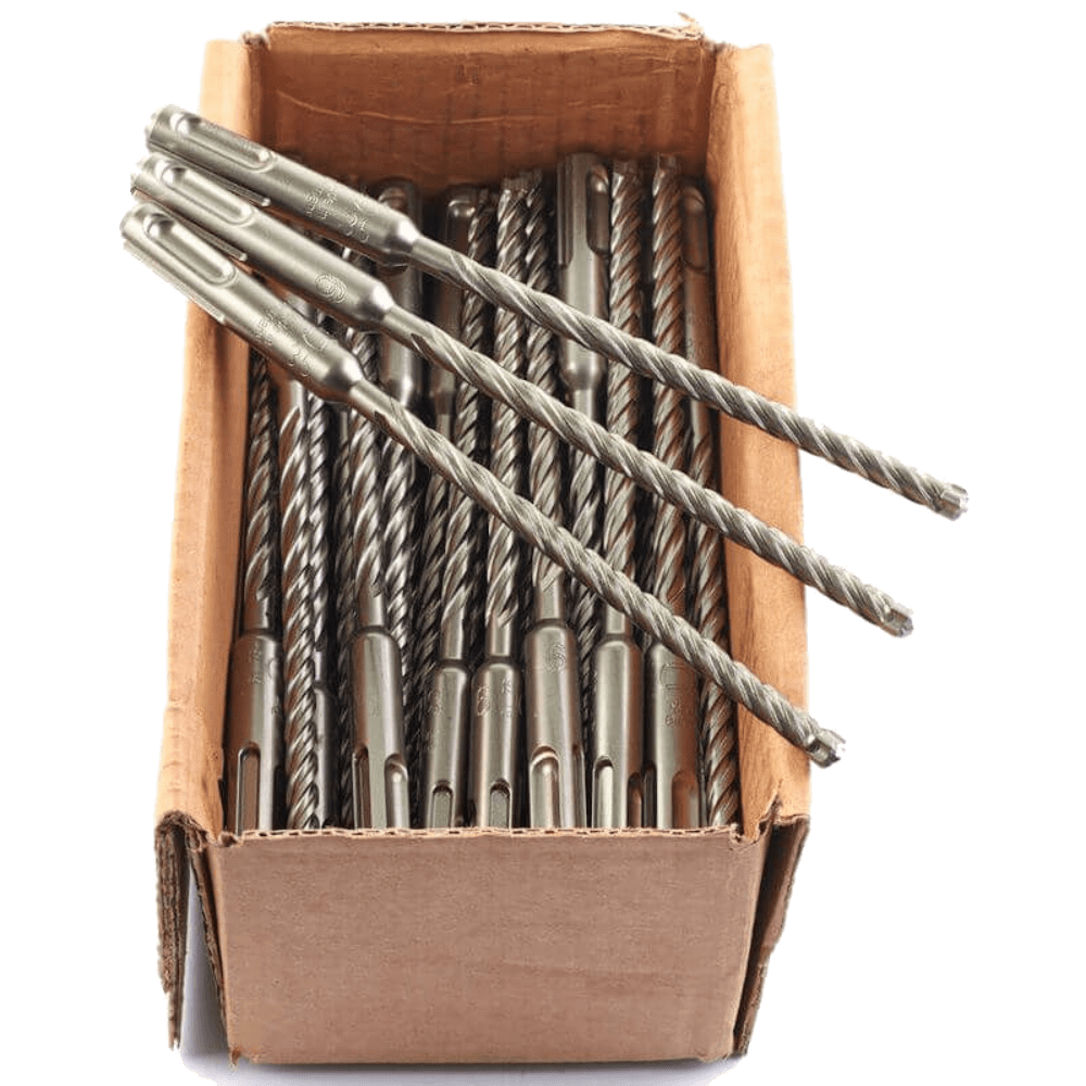 Set 50 Burghie Milwaukee SDS-PLUS Mx4 Ø7x50x115mm Set 50 Burghie Milwaukee SDS-PLUS Mx4 Ø7x50x115mm