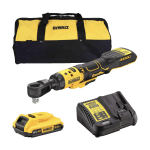 Antrenor cu clichet 1/2 cu 1 acumulator 18V DeWalt DCF512D1