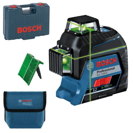 Nivela laser cu linii verzi Bosch GLL 3-80 G