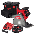 Fierastrau circular cu 2 acumulatori Milwaukee M18 FPS55-552P