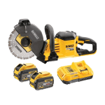 Masina de debitat cu 2 acumulatori Dewalt DCS690X2