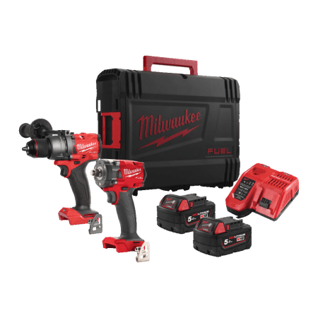 Set 2 scule cu acumulator Milwaukee M18 FPP2B3-502X
