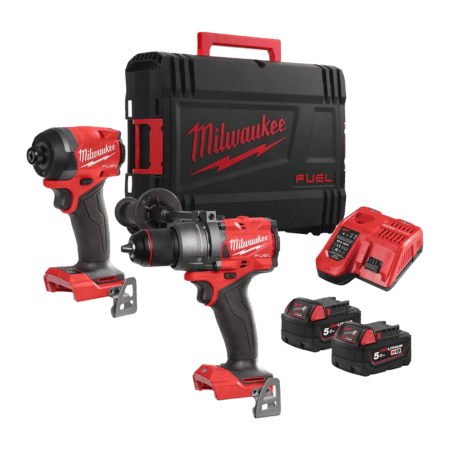 Set 2 scule cu 2 acumulatori Milwaukee M18 FPP2A3-502X