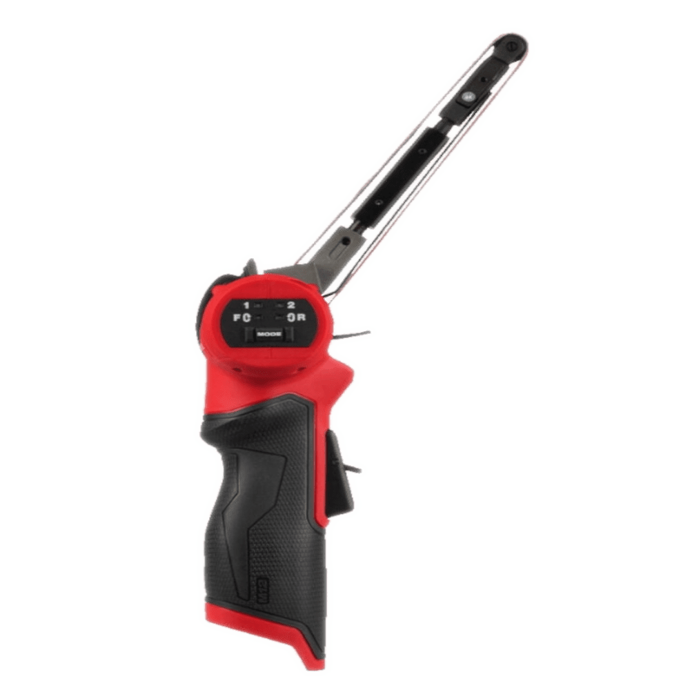 Slefuitor cu banda cu 2 acumulatori 13 mm Milwaukee M12 FBL13-402B Slefuitor cu banda cu 2 acumulatori 13 mm Milwaukee M12 FBL13-402B