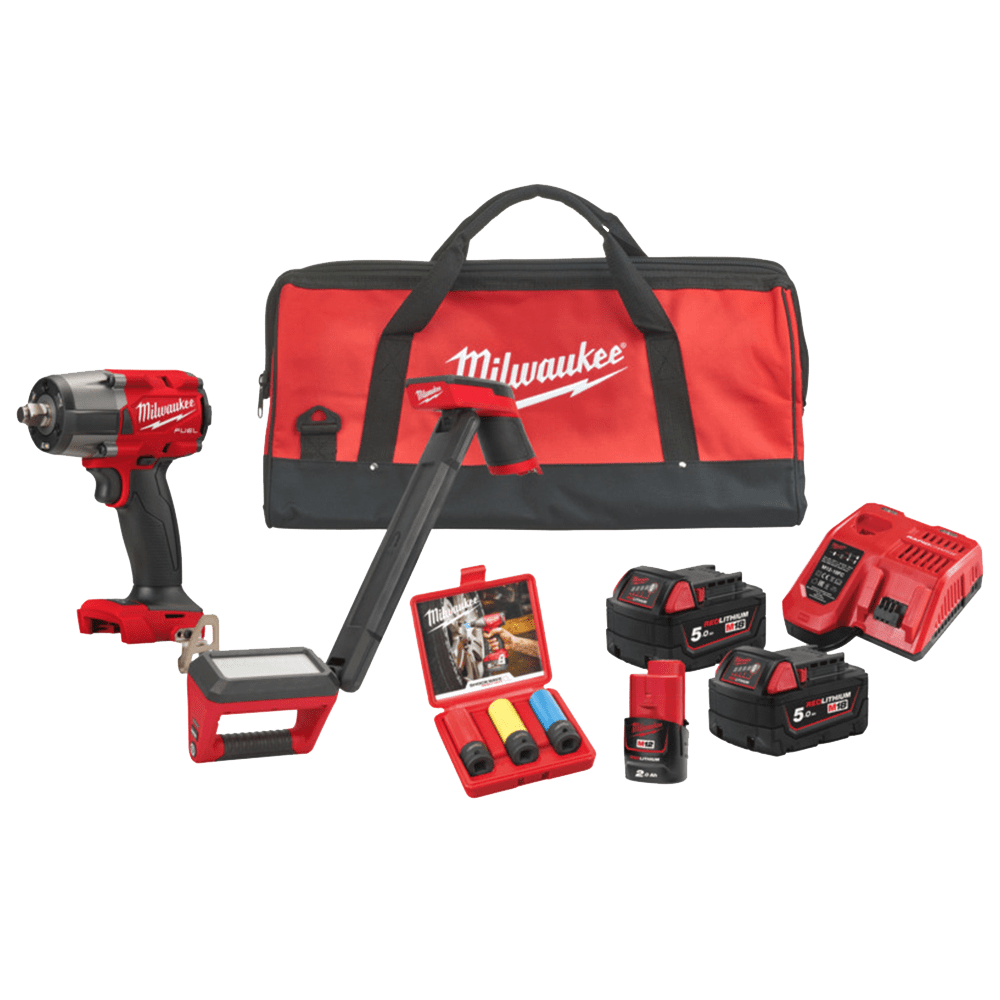 Set 2 scule cu acumulator Milwaukee M18 FPP2BH-523B Set 2 scule cu acumulator Milwaukee M18 FPP2BH-523B