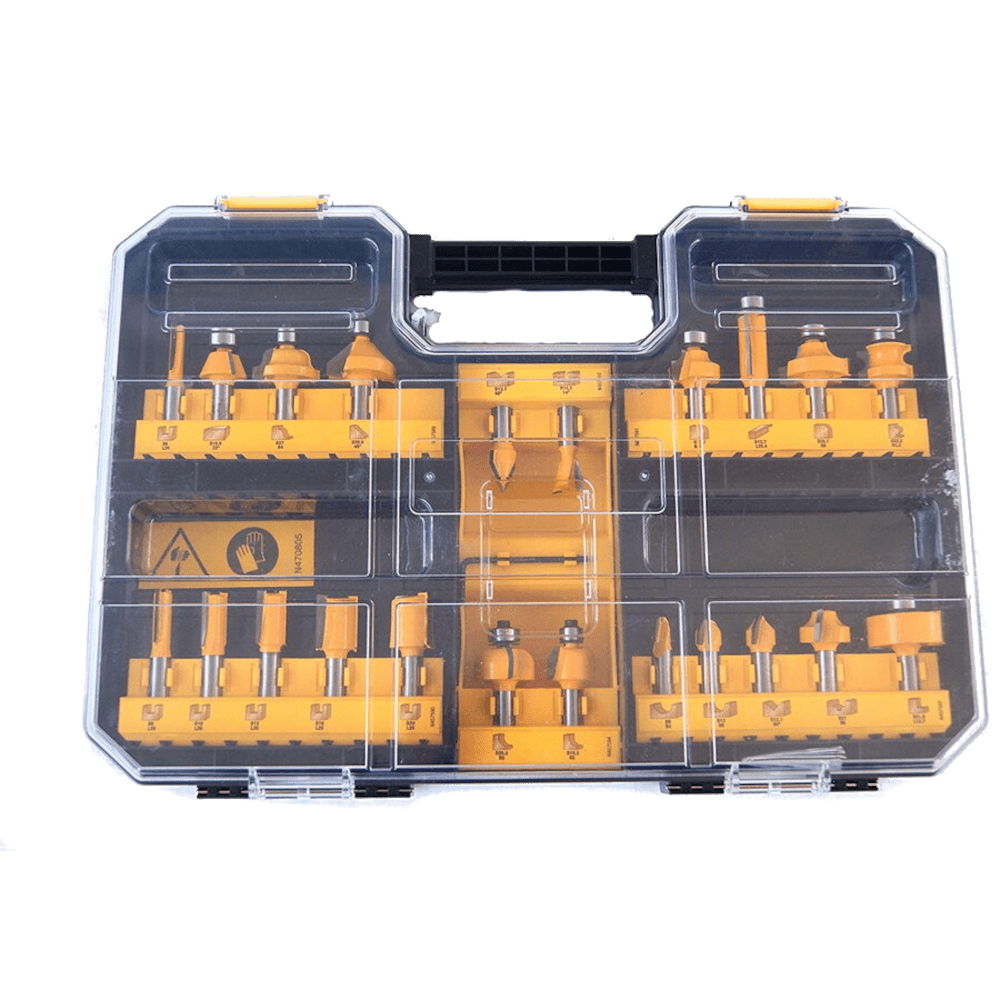 Set 22 freze in valiza DeWalt DT90017 Set 22 freze in valiza DeWalt DT90017