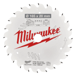 Panza de circular pentru lemn 165mm Milwaukee Z24