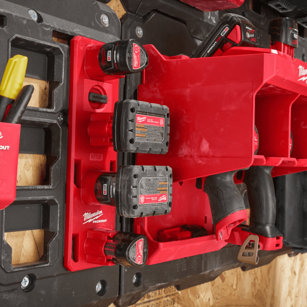 4932480708-3 Suport de acumulatori M12 Milwaukee PACKOUT