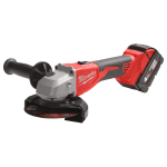 Polizor unghiular cu 2 acumulatori Milwaukee M18 BLSAG125X-402X