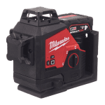 Nivela laser cu trei linii de unda verde Milwaukee M12 3PL-401C
