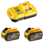 Set incarcator si 2 acumulatori XR FlexVolt DeWalt DCB118Y2T