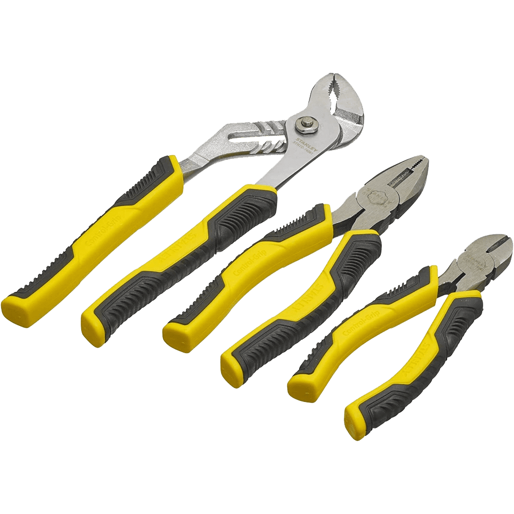 Set 3 clesti ergonomice Stanley CONTROL-GRIP STHT0-74471 Set 3 clesti ergonomice Stanley CONTROL-GRIP STHT0-74471