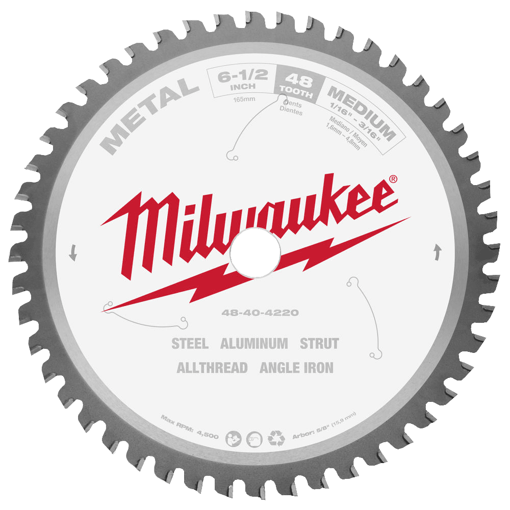 Panza de circular pentru metal 165mm Milwaukee Z48 Panza de circular pentru metal 165mm Milwaukee Z48