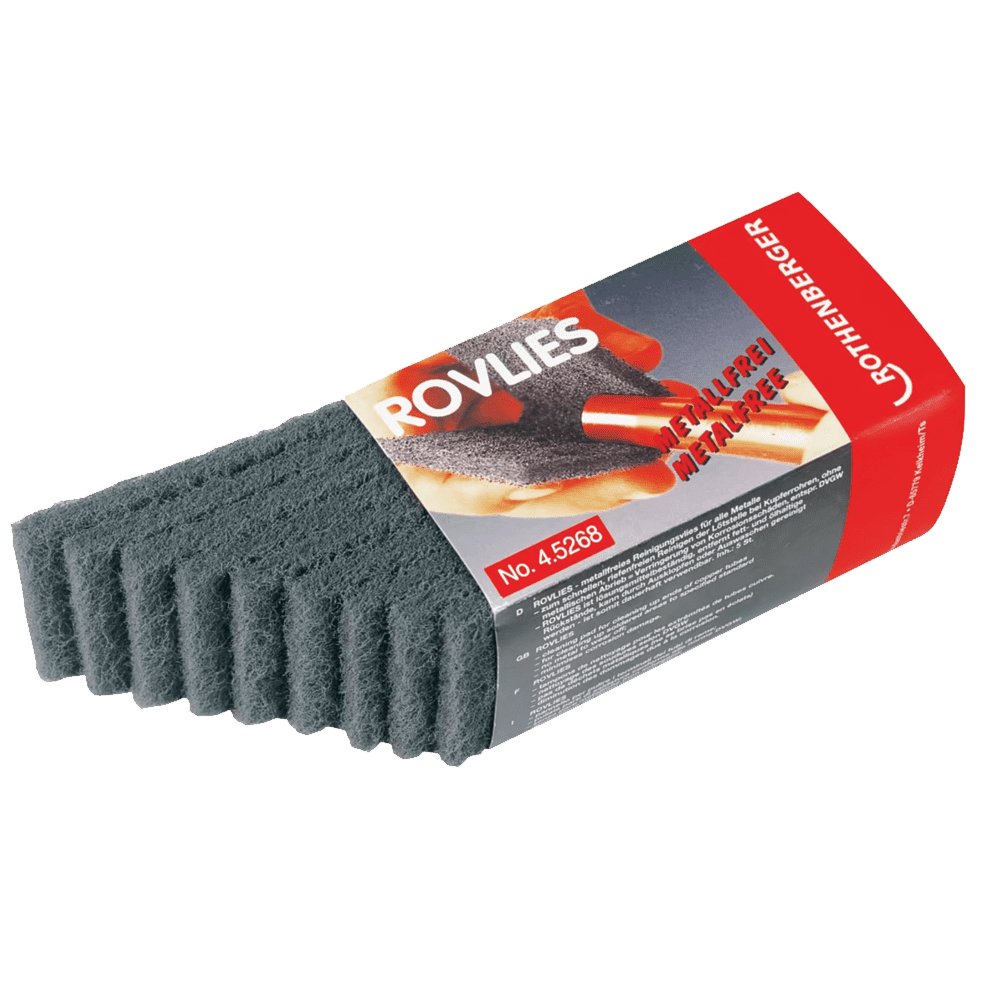 Set 10 pasle fara metal abraziva pentru tevi cupru Rothenberger RO45268 Set 10 pasle fara metal abraziva pentru tevi cupru Rothenberger RO45268