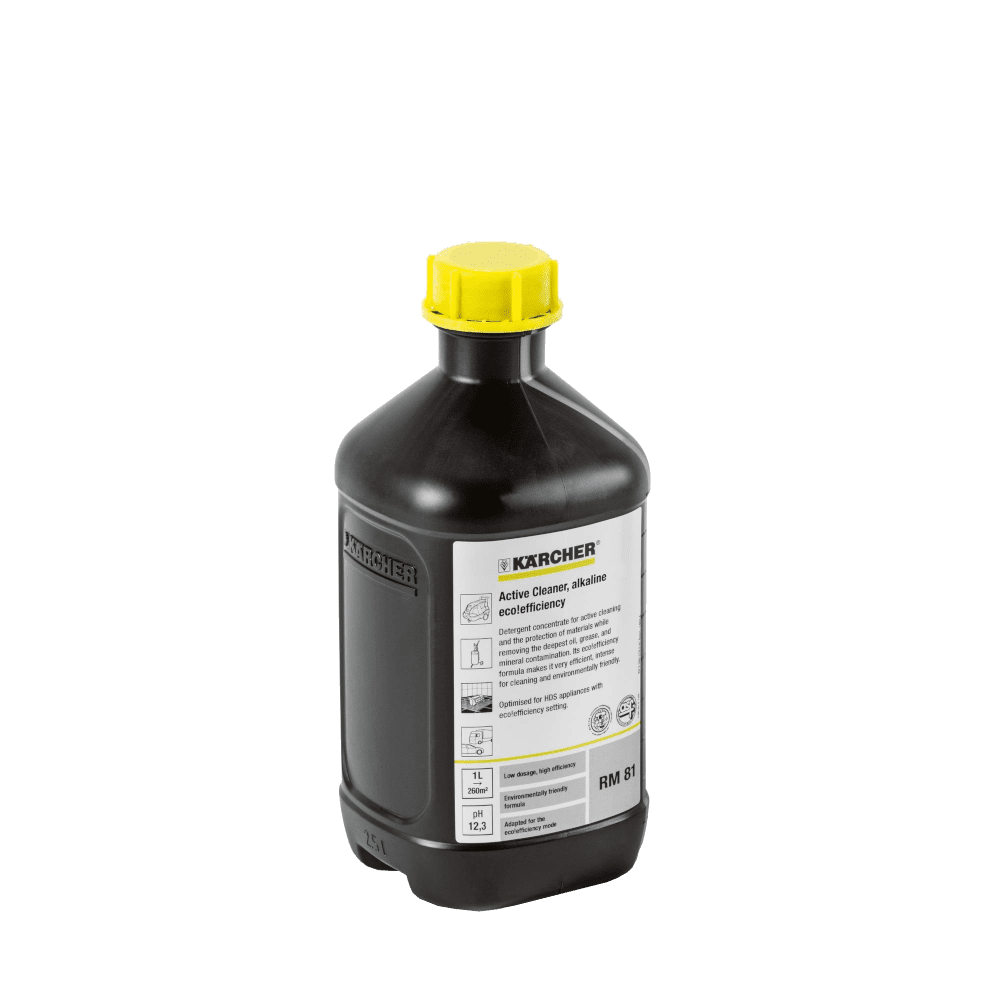 Solutie de curatat activa alcalina Karcher RM 81 ASF eco!efficiency 2.5L Solutie de curatat activa alcalina Karcher RM 81 ASF eco!efficiency 2.5L