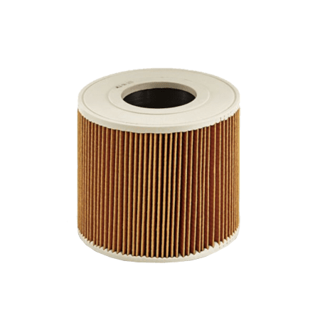 Filtru de praf cilindric din hartie pentru aspiratoarele NT 27/1 si NT 48/1 Karcher