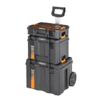 Set 3 cutii depozitare premium cu carucior TSTAK DeWalt-McLaren DWST60452-1