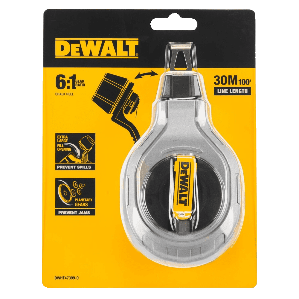 Sfoara de masurat cu trasor 30m DeWalt DWHT47399-0 Sfoara de masurat cu trasor 30m DeWalt DWHT47399-0