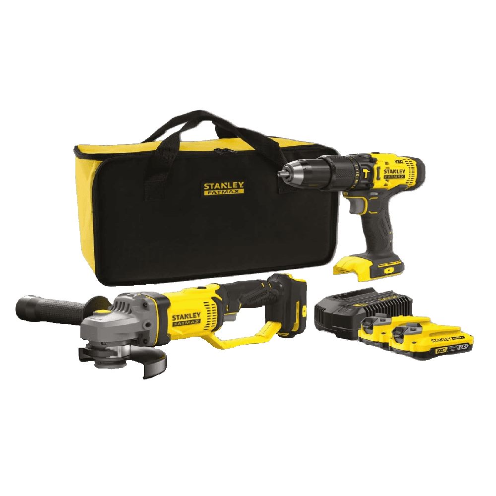 Set 2 scule cu 2 acumulatori 18V 2.0 Ah Stanley SFMCK471D2S Set 2 scule cu 2 acumulatori 18V 2.0 Ah Stanley SFMCK471D2S