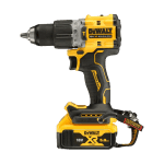 Masina de gaurit si infiletat cu percutie cu 2 acumulatori 5Ah fixare curea DeWalt DCD805P2LRT