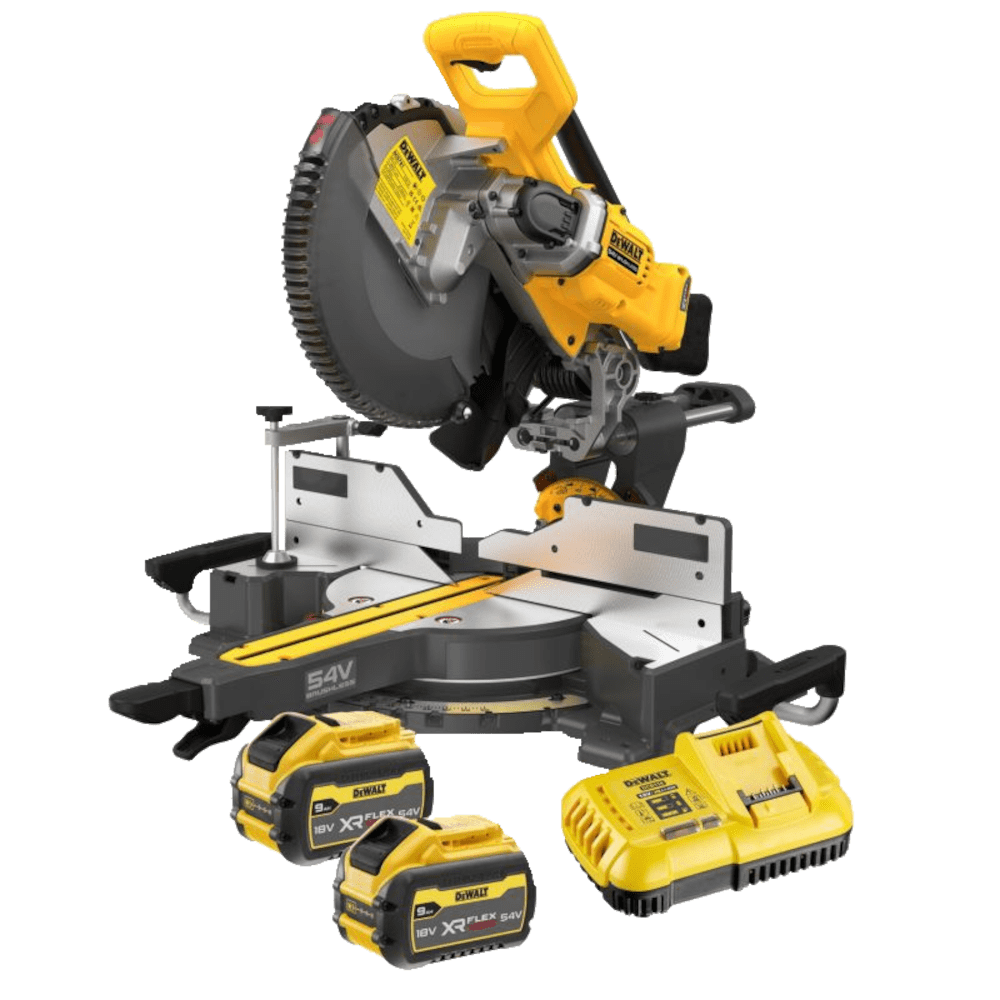 Fierastrau circular unghiular 54V cu 2 acumulatori cu 9Ah DeWalt DCS781X2 Fierastrau circular unghiular 54V cu 2 acumulatori cu 9Ah DeWalt DCS781X2