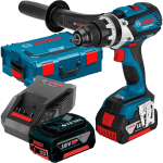 Masina de gaurit cu 2 acumulatori 5Ah Bosch GSR 18 VE-EC