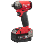 Masina de insurubat cu impact cu 2 acumulatori 5Ah Milwaukee M18 FQID-502X