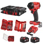 Masina de insurubat cu impact cu 2 acumulatori 5Ah Milwaukee M18 FID3100P-502P 1 Masina de insurubat cu impact cu 2 acumulatori 5Ah Milwaukee M18 FID3100P-502P