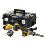 Slefuitor cu banda cu 2 acumulatori DeWalt DCM200E2T