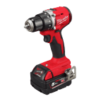 Masina de gaurit cu 2 acumulatori 5Ah Milwaukee M18 BLDDRC-502C