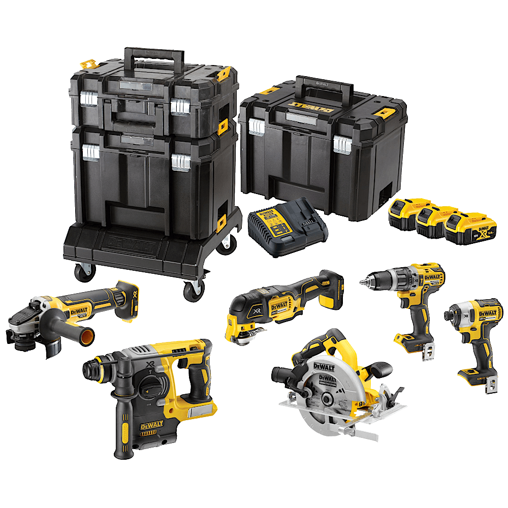 Set 6 scule cu acumulatori Dewalt DCK685P3T Set 6 scule cu acumulatori Dewalt DCK685P3T