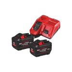 Set 2 acumulatori si incarcator Li-Ion 12Ah Milwaukee M18 FORGENRG-122